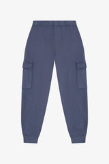 Tenly Cotton Fleece Cargo Jogger Pant