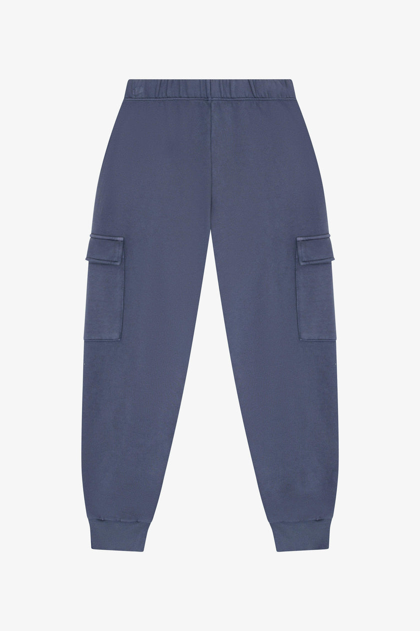 Tenly Cotton Fleece Cargo Jogger Pant
