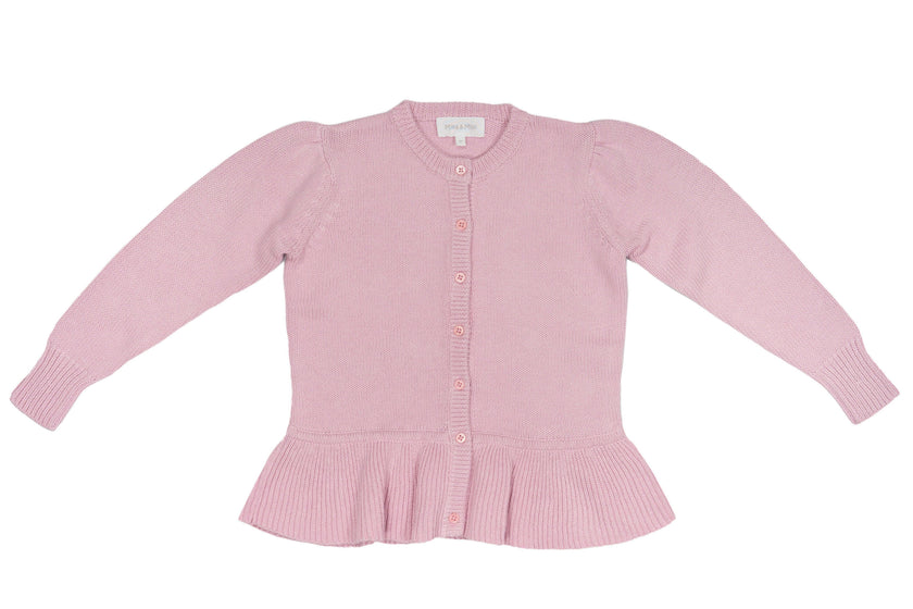 Ruffled Hem Jacket | Lilac