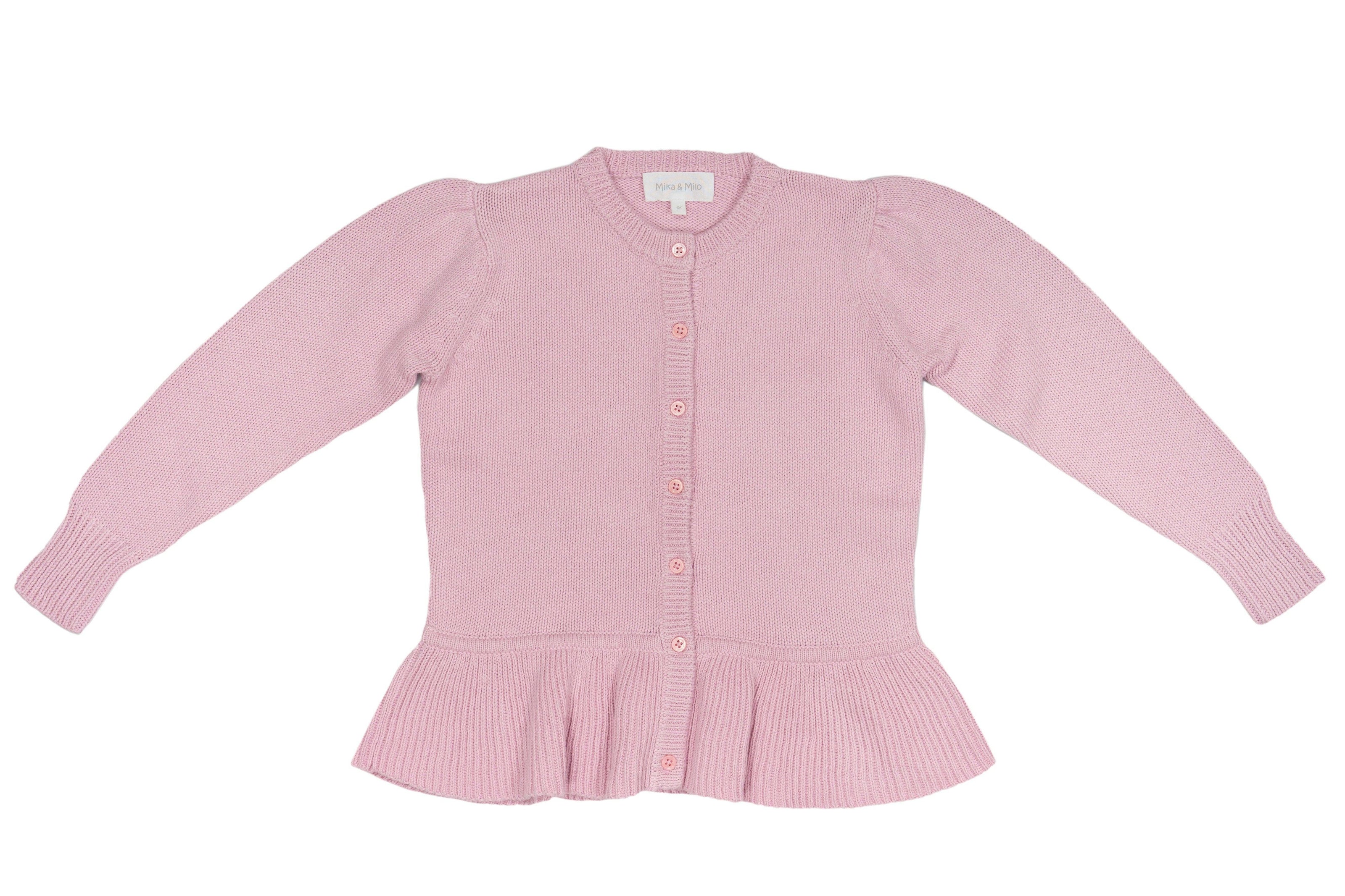 Ruffled Hem Jacket | Lilac