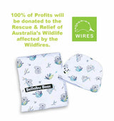 Milk & Cookies Original Bamboo Swaddle & Beanie Set