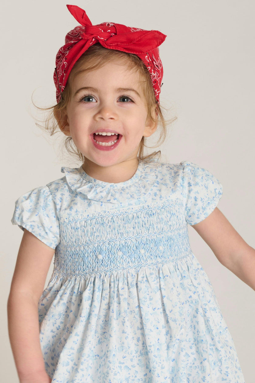 Hand-Smocked Baby Dress - Chiara