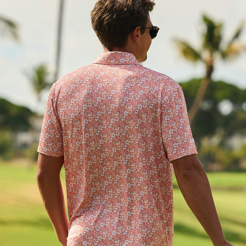 The Azaleas - Sunset Golf Shirt