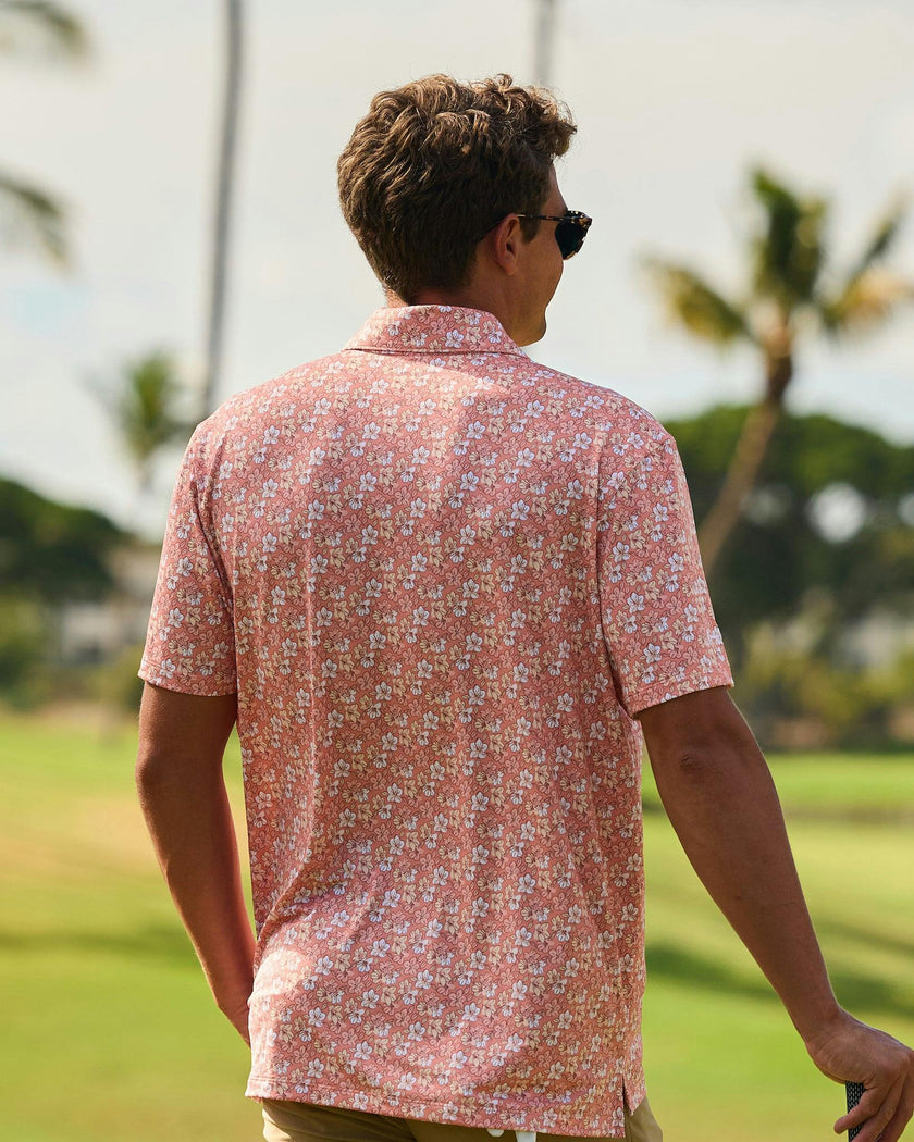 The Azaleas - Sunset Golf Shirt
