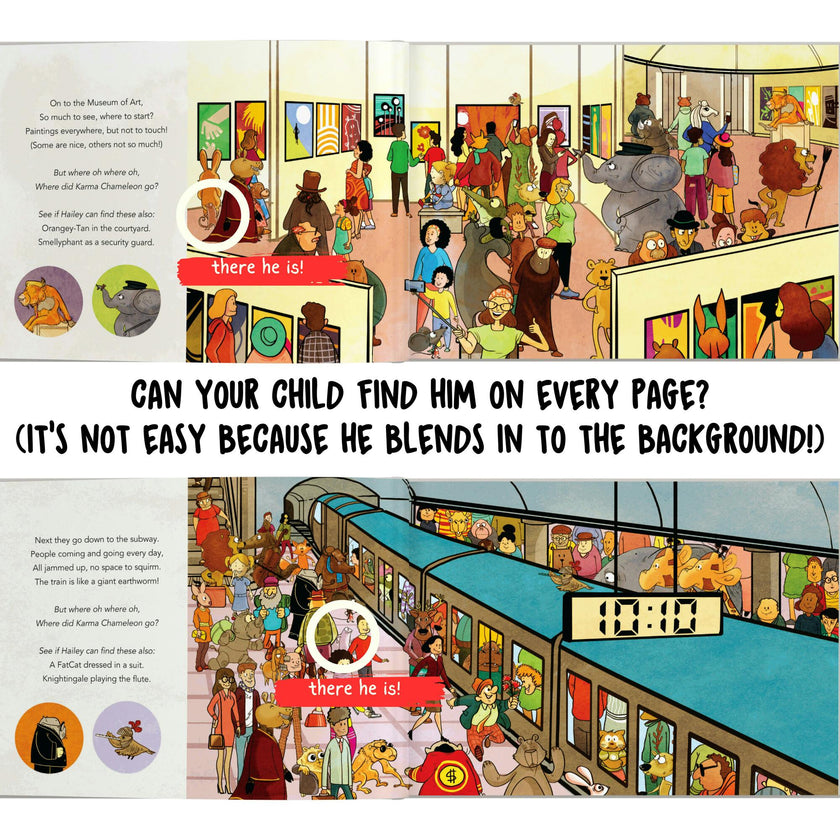 Where is KarmaChameleon? (Personalized Seek & Find Story)