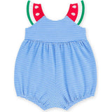 Seersucker Swimsuit With Watermelon