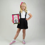 Eloise Blouse & Jersey Pinafore Set