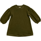 Corduroy And French Terry Dress