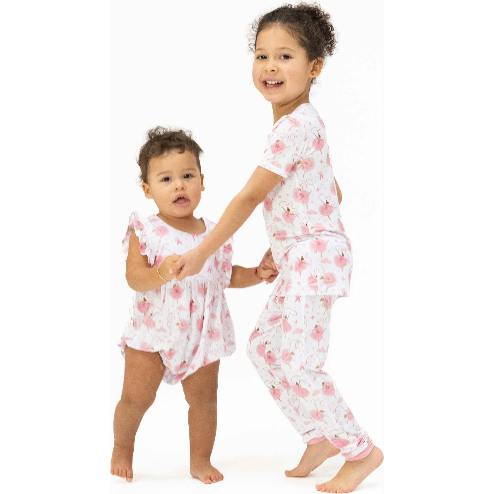 Ribbon Ballerinas - Ruffle Playsuit