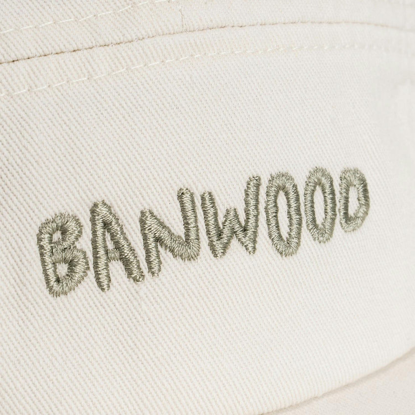 BANWOOD 5-PANEL CAP - CREAM