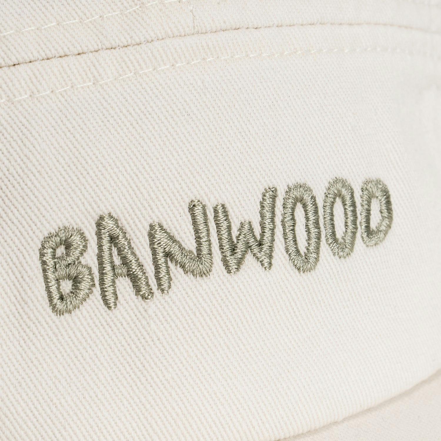 BANWOOD 5-PANEL CAP - CREAM