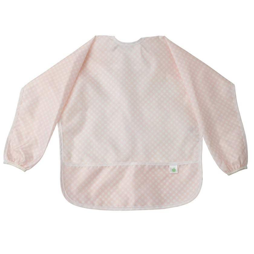 The Cover Everything Bib in Pink Gingham