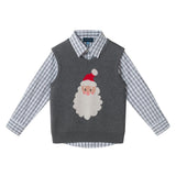 Holiday Sweater Vest Set | Santa