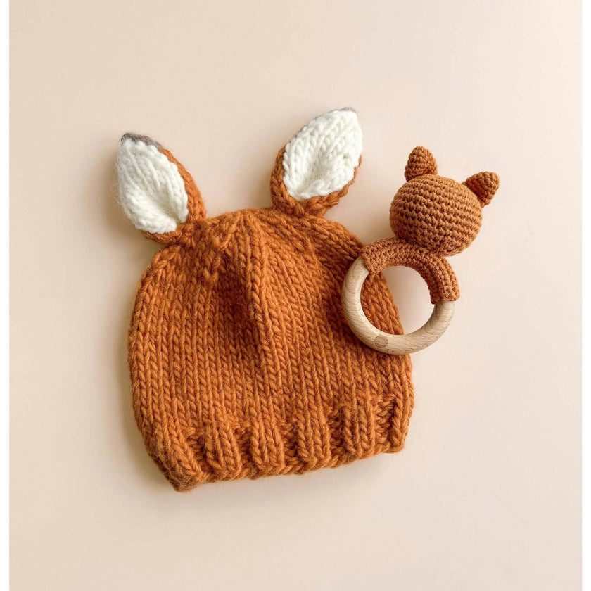 Rusty Fox Hat, Clay