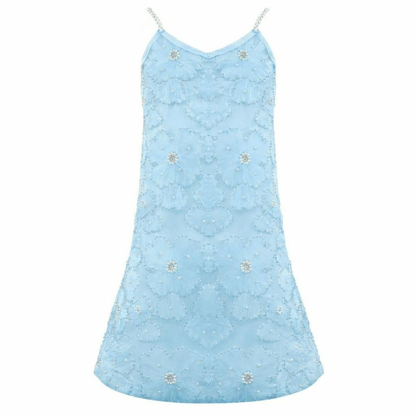 Princess Beaded Flowers Dress
