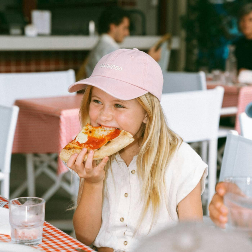 Banwood Kids Washed Cap — Rose
