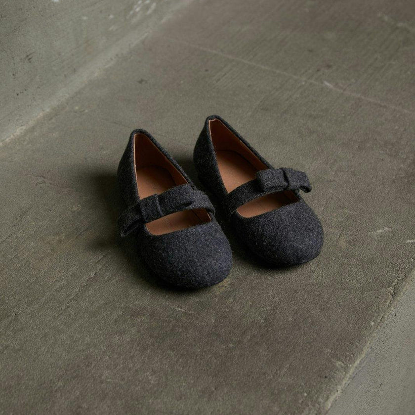 Mia Wool Ballet Flats