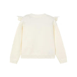 Girl Openwork Knit Sweater