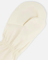 Lined Baby Mittens Off-White