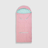 Sleep-N-Pack™ – Little Kid Size | Bows & Ruffles Cotton Candy Pink Corduroy