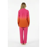 Clementine Womens Top & Pant Set Ombre, Pink