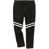 Speedy Striped Play Pants, Black