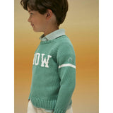 "Wow" Retro Vibes Sweater