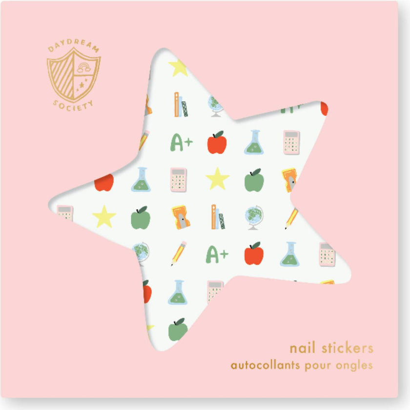 Smarty Pants Subject Nail Stickers