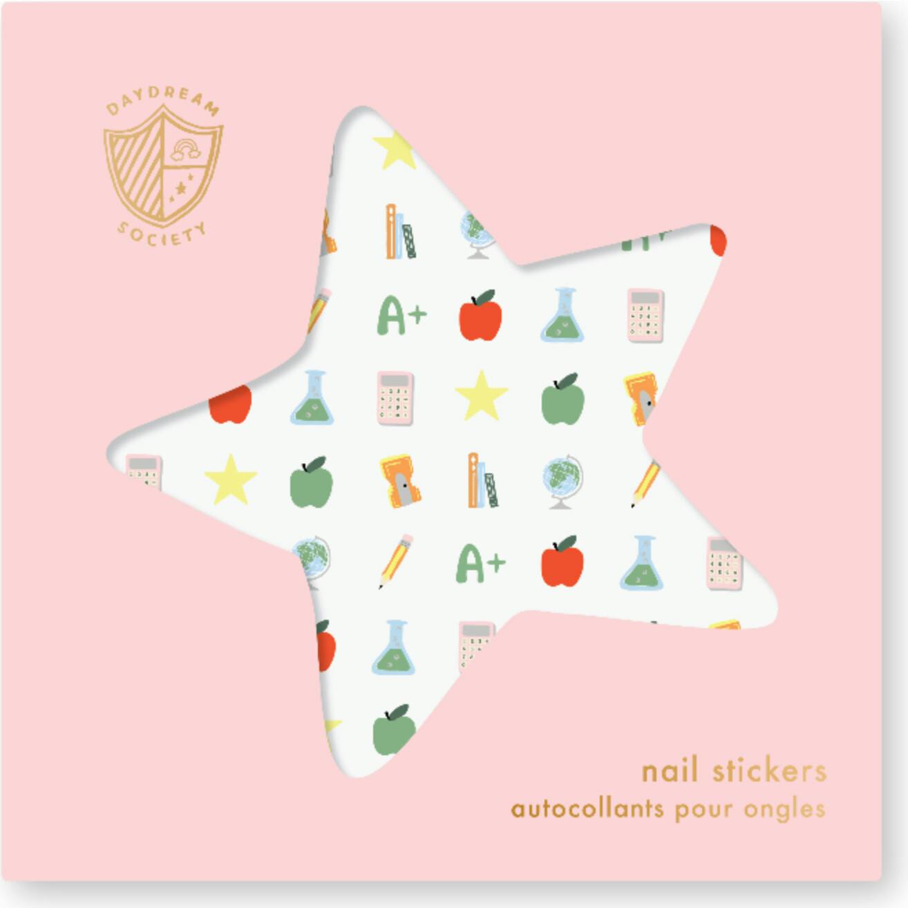 Smarty Pants Subject Nail Stickers