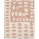 Jacquard Blanket Copper Moon Phase