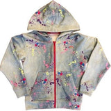 Girls Oversized Drop Shoulder Full-Zip Hoodie