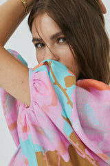 Bubble Linen Shirt - Aquarela