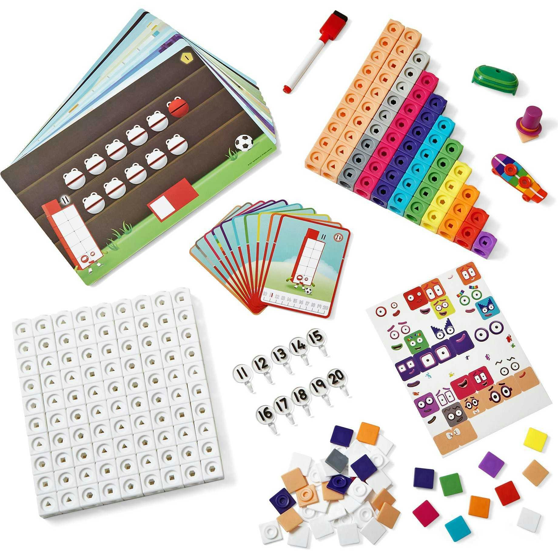 MathLink® Cubes Numberblocks 11–20 Activity Set