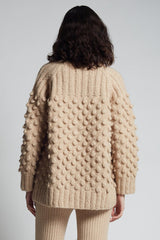 LIAN CARDI | PALE CAMEL