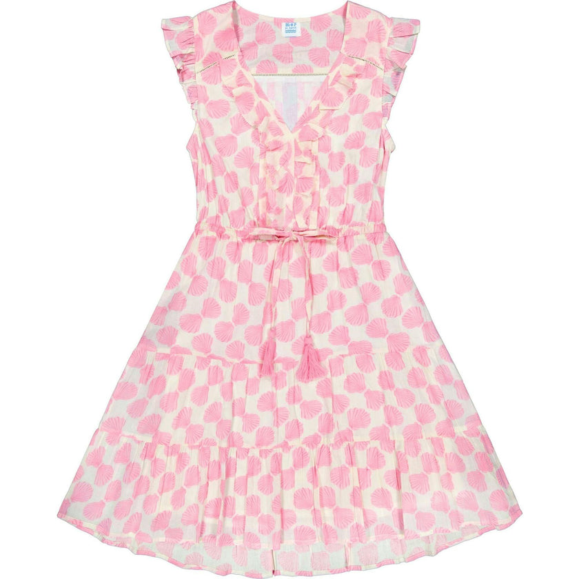 Giselle Women's Mini Dress Shell Beach Pink, Pink