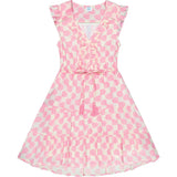 Giselle Women's Mini Dress Shell Beach Pink, Pink