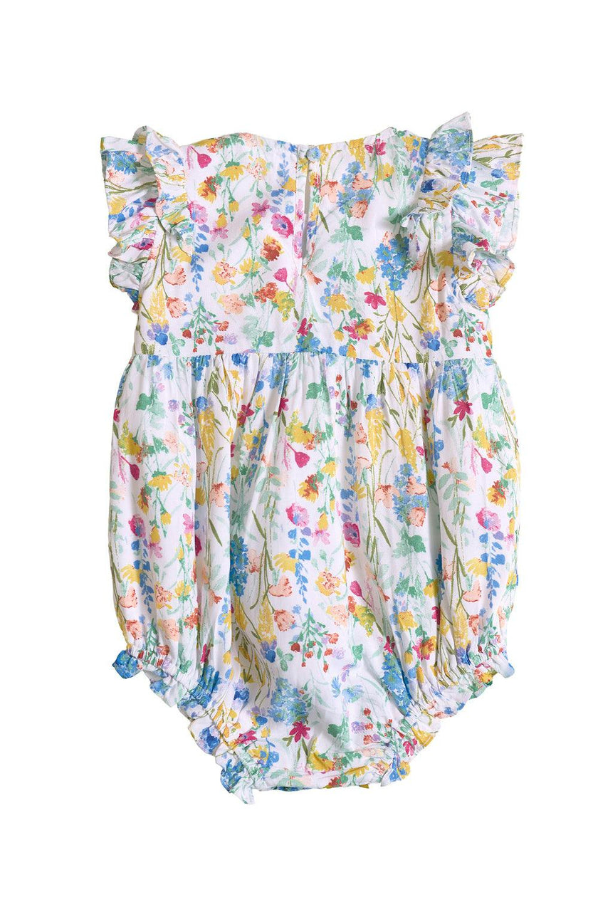 Baby Ana Romper in Floral Fields