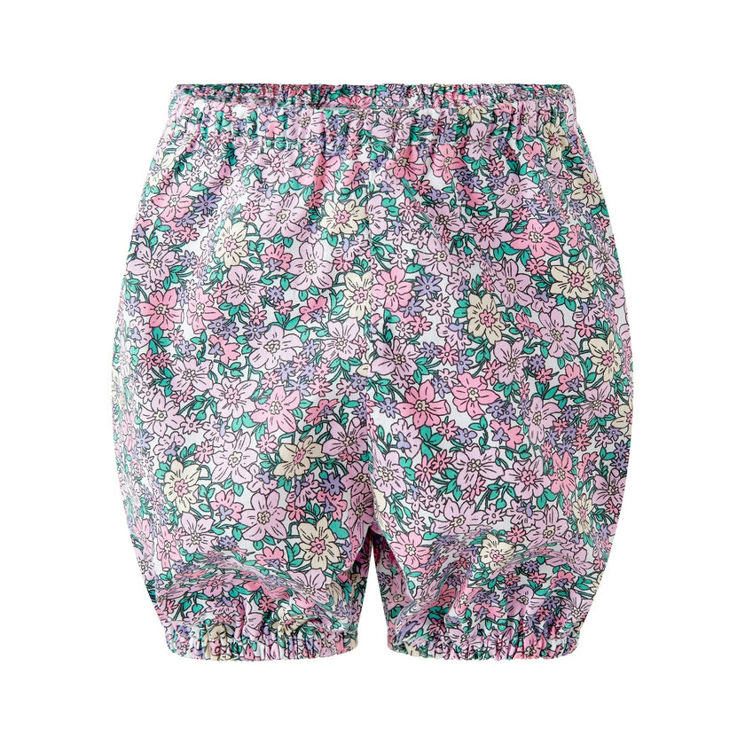 Floral Smocked Dress and Bloomers
