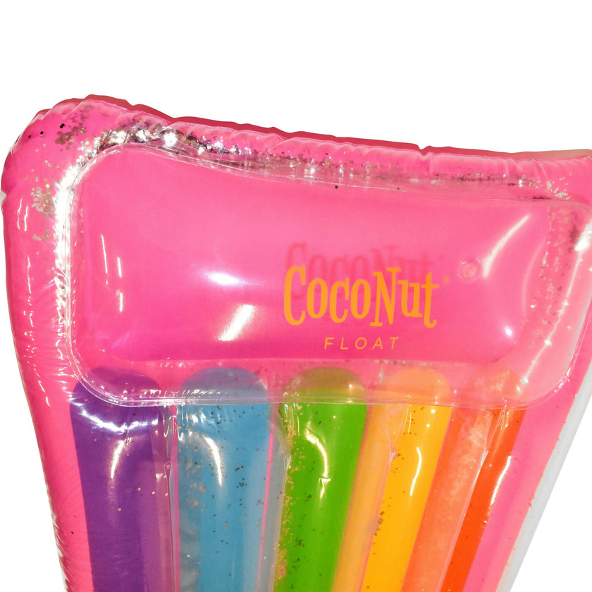 Glitter Rainbow Pool Lounger