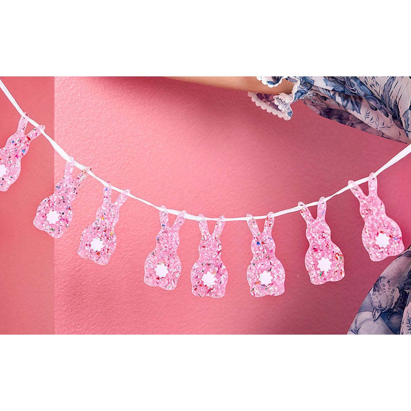 Confetti Bunny Acrylic Garland