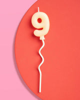 #9 Birth-YAY Candle - pastel bubble candle