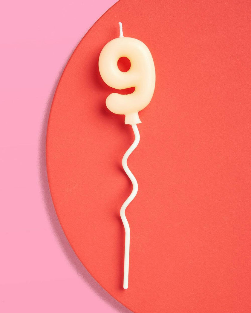 #9 Birth-YAY Candle - pastel bubble candle