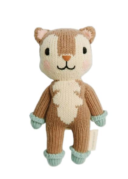 Finley the Fox - Tuckling Organic Hand-knit Doll