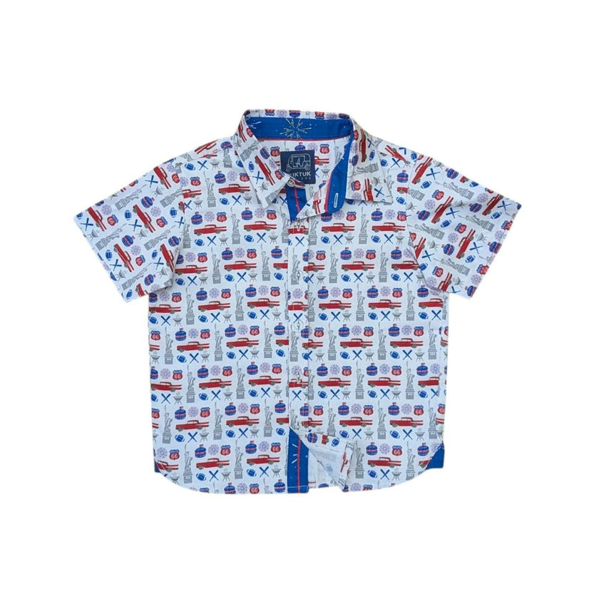Classic Americana Shirt in Short Sleeves