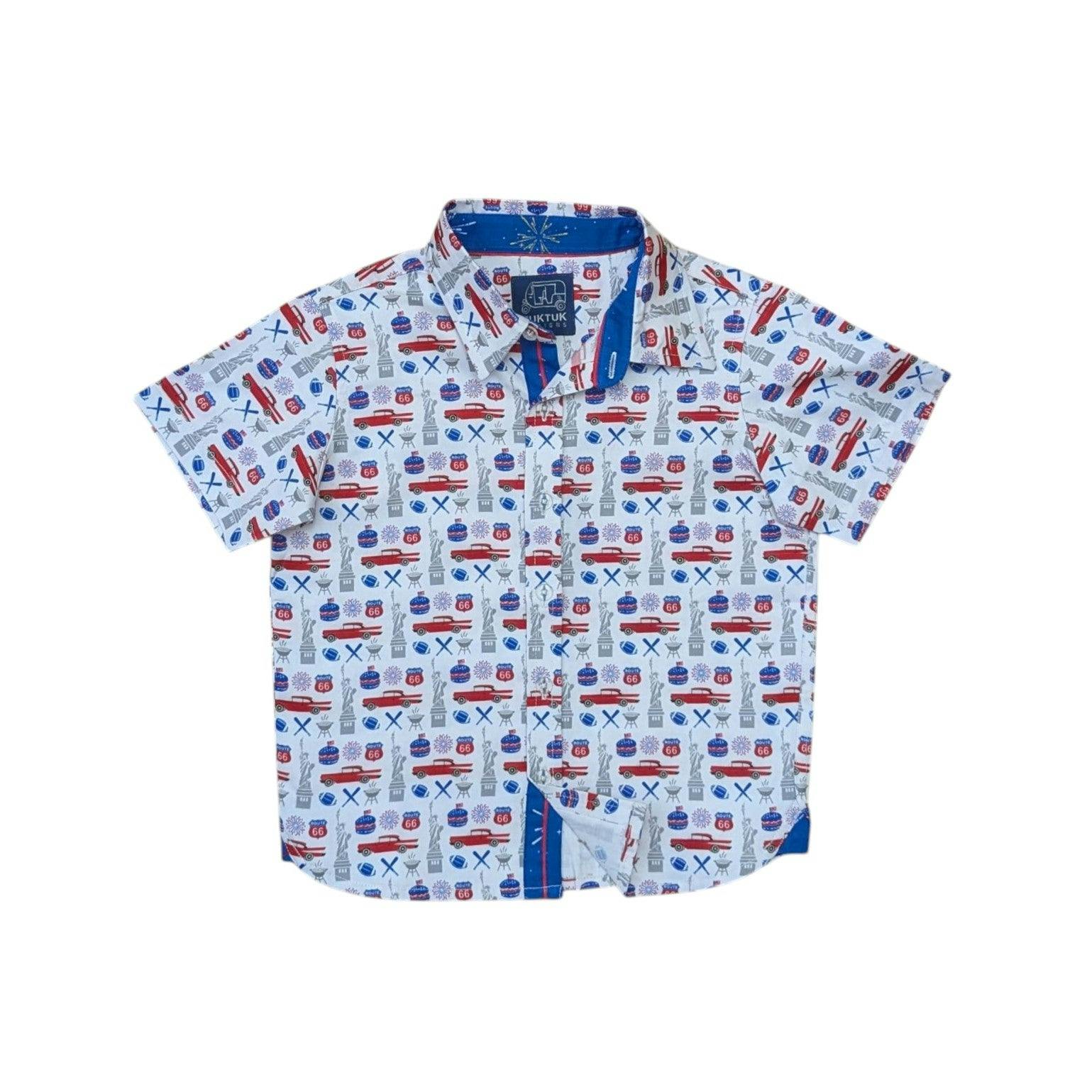 Classic Americana Shirt in Short Sleeves