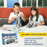 Snap Circuits BRIC: Structures STEM Electronics Activity Set w/ 20 Projects