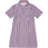 Shirtdress in Blue Note Stripe