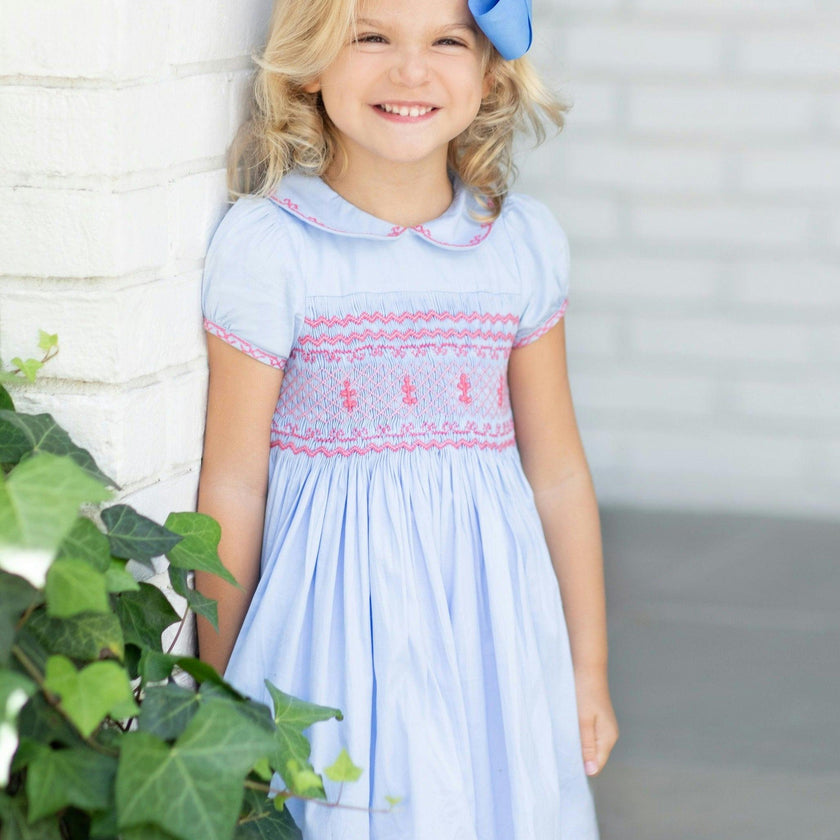 Princess Charlotte Heirloom Smocked Dress