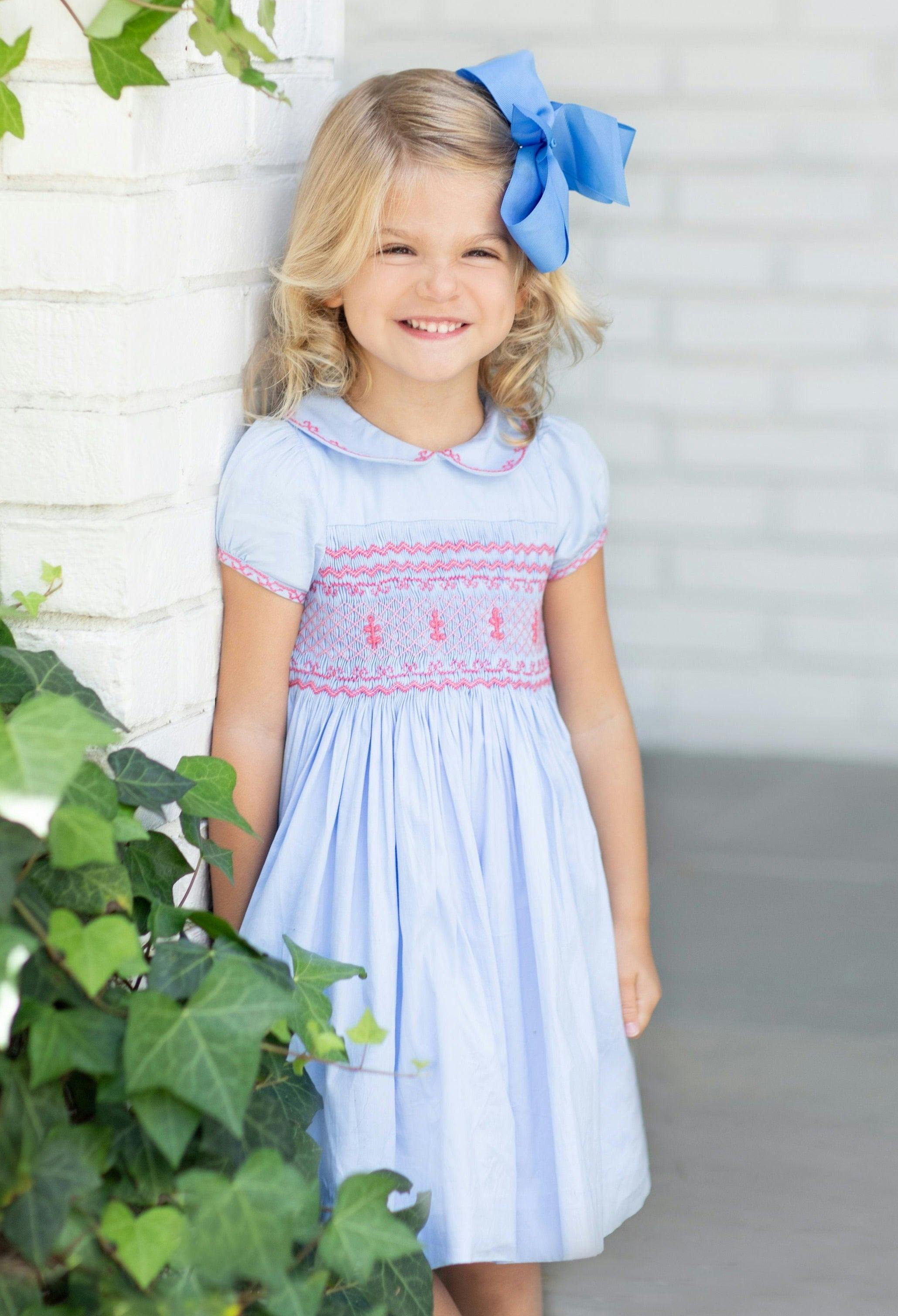 Princess Charlotte Heirloom Smocked Dress
