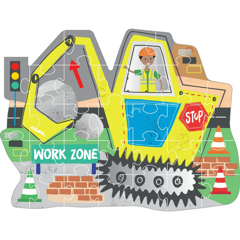 Construction 30pc Shaped Puzzle